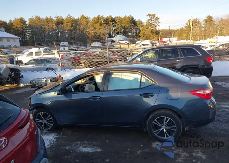 2019 Toyota Corolla Le из США, поврежденный, VIN 2T1BURHE8KC125435